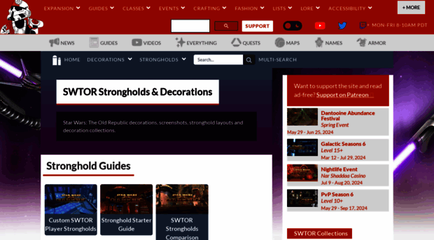 swtorstrongholds.com