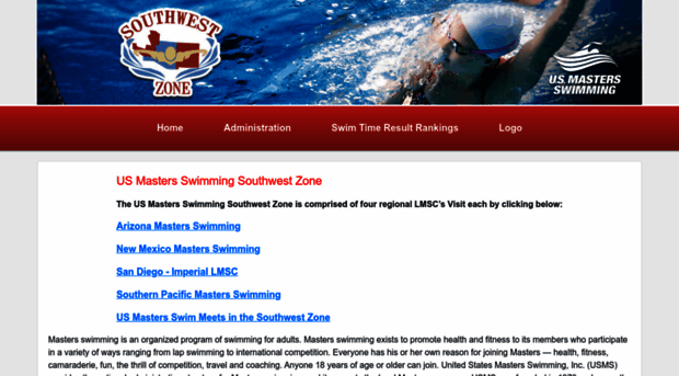 swzoneswimming.org