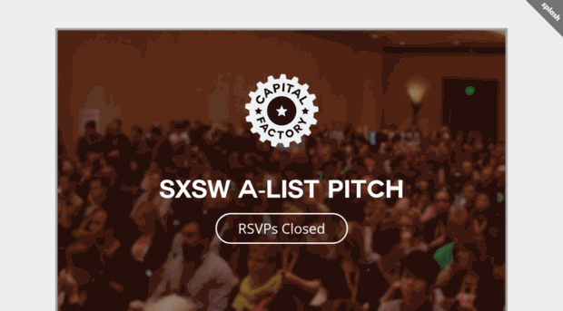 sxswalistpitch.splashthat.com