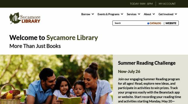 sycamorelibrary.org