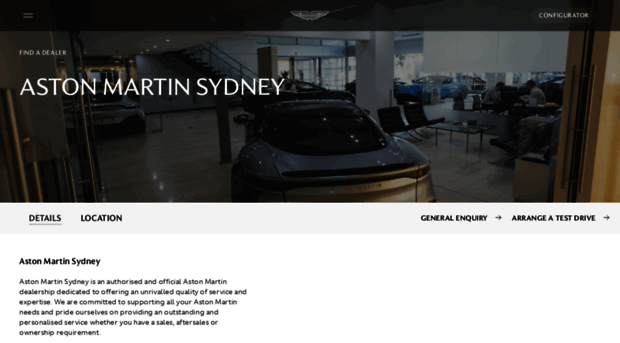 sydney.astonmartindealers.com