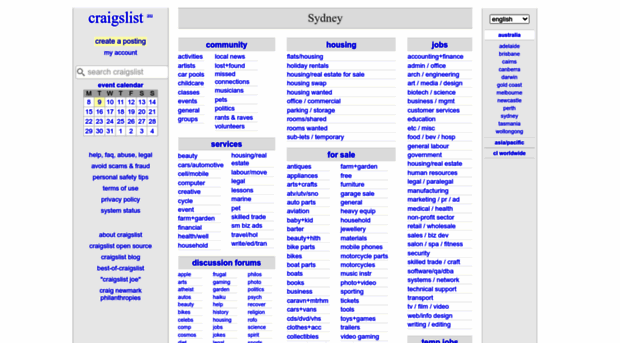 sydney.craigslist.org