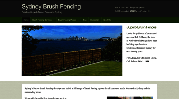 sydneybrushfencing.com