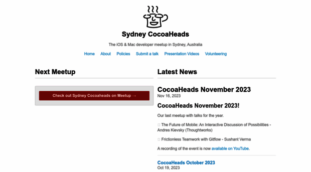 sydneycocoaheads.com