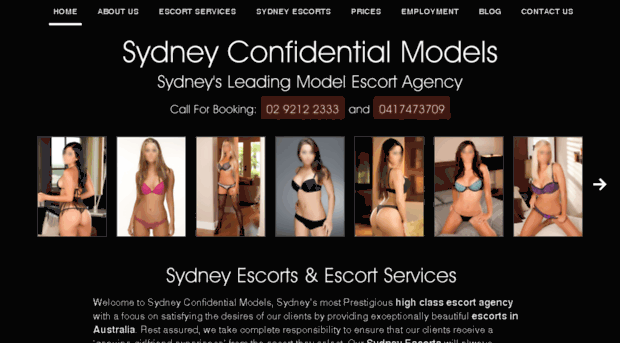 sydneyconfidentialmodels.com