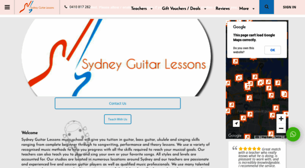 sydneyguitarlessons.com