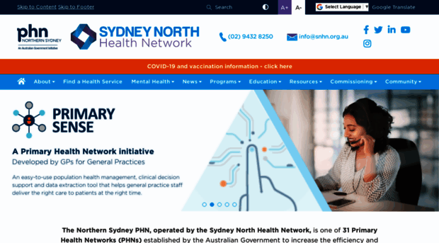 sydneynorthhealthnetwork.org.au