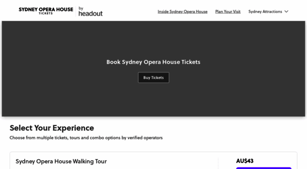 sydneyoperahousetickets.com