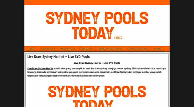 sydneypoolstoday.org