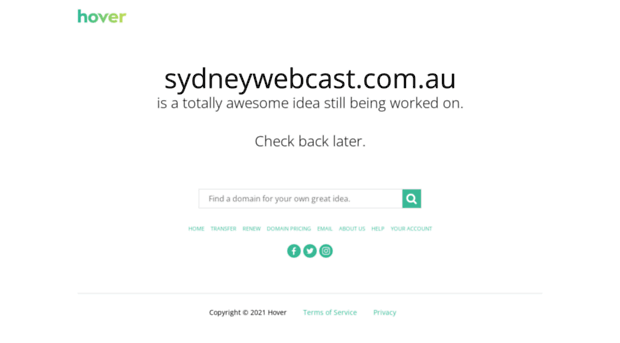 sydneywebcast.com.au