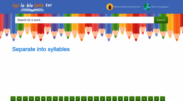 syllablesplitter.com