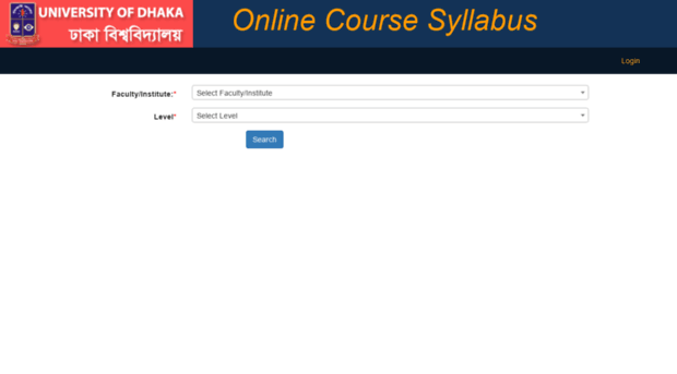 syllabus.du.ac.bd