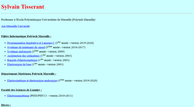 sylvain.tisserant.perso.luminy.univ-amu.fr