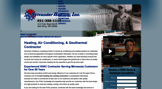 sylvanderheating.com