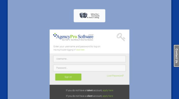 sylviafaycasting.agencyprosoftware.com