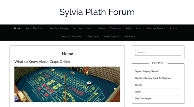 sylviaplathforum.com