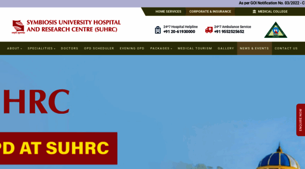 symbiosisuniversityhospital.com