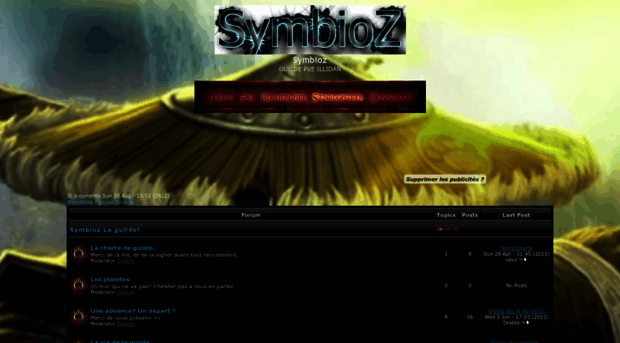 symbioz-laguilde.xooit.fr