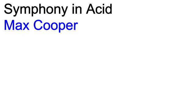 symphonyinacid.net