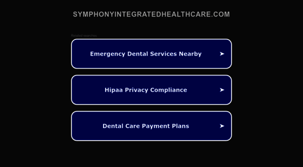 symphonyintegratedhealthcare.com