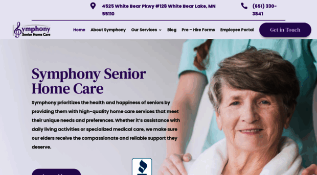 symphonyseniorhomecare.com