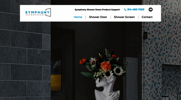 symphonyshowerdoors.com