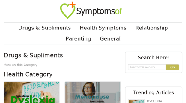 symptomsof.co