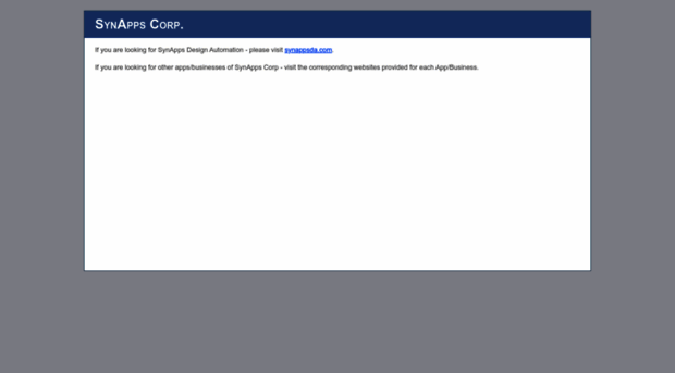 synappscorp.com