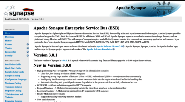 synapse.apache.org