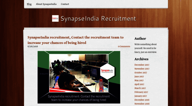 synapseindiarecruitment.weebly.com