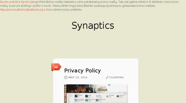 synaptics-jpn.com