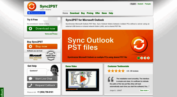 sync2pst.com