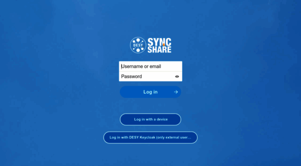 syncandshare.desy.de
