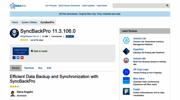 syncbackpro.updatestar.com