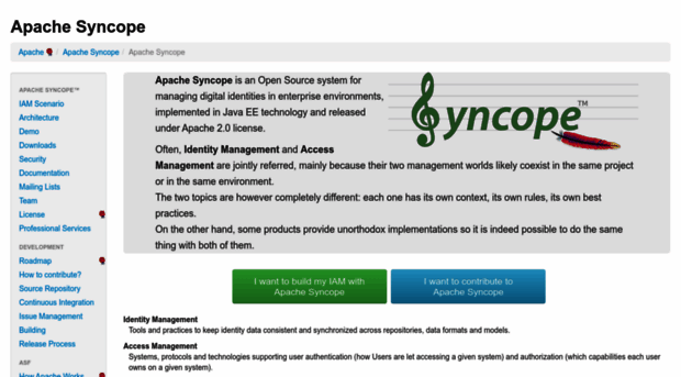 syncope.apache.org