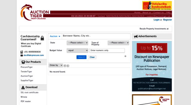 syndicatebank.auctiontiger.net