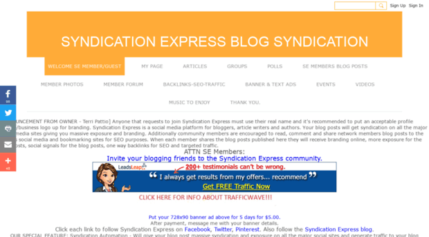 syndicationexpress.ning.com