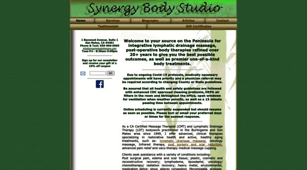 synergybodytherapy.com