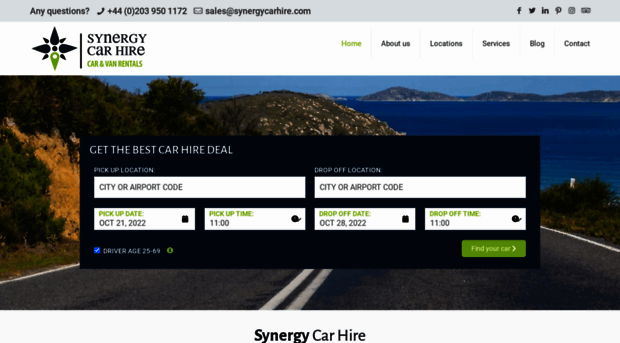 synergycarhire.com