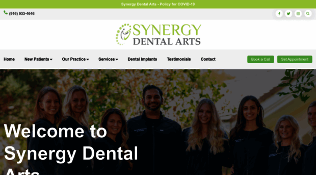 synergydentalarts.com