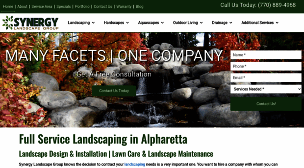 synergylandscapegroup.com