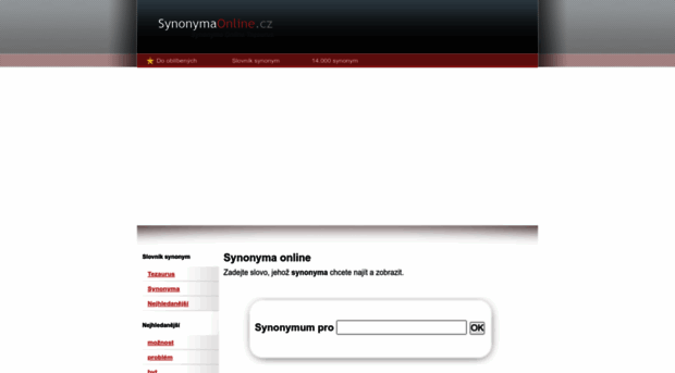 synonyma-online.cz