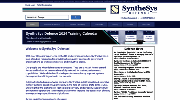 synthesys-defence.co.uk