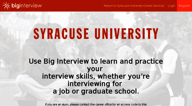 syracusealumni.biginterview.com