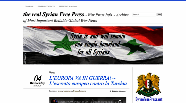 syrianfreepress.wordpress.com