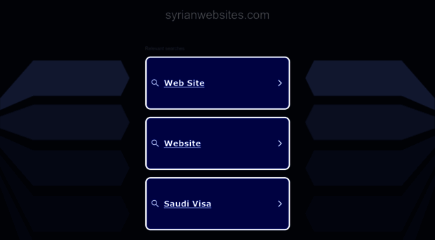 syrianwebsites.com