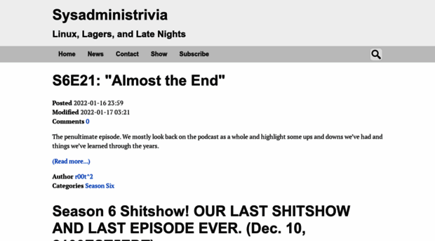 sysadministrivia.com