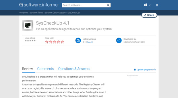syscheckup.software.informer.com
