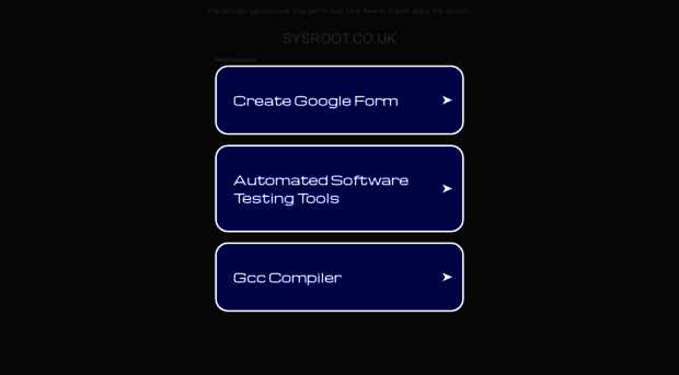 sysroot.co.uk