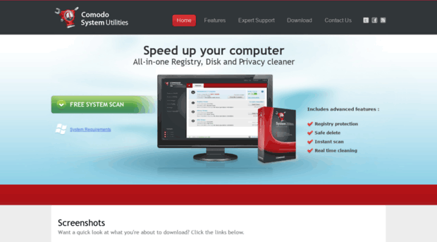 system-cleaner.comodo.com